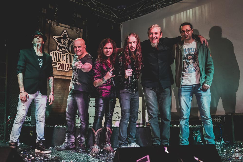 Marcello Pompeu Ricardo Batalha Nando Fernandes Rane Oliveira A Voz do Rock